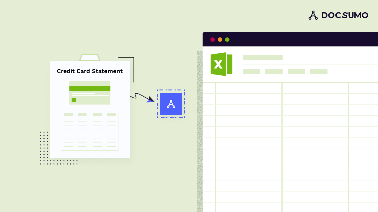 How to Convert a Credit Card Statement to Excel?